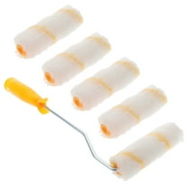 IBASETOY Small Paint Rollers Assorted Color Wall Paint Roller Set for Office Decoration