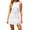 White, variant on OSOLU Solid Color Women Casual Dress For Sports Yoga Backless Tennis Dress With Shorts Pockets Versatile Activewear Cute Sundress Dresses For Women 2025 Elegant Classy