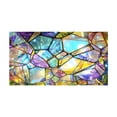 thumbnail image 1 of Calcomanía decorativa para ventana de arcoíris, Mural de puerta de vidrio, pegatina colorida para ventana para oficina, baño y dormitorio, 1 of 8