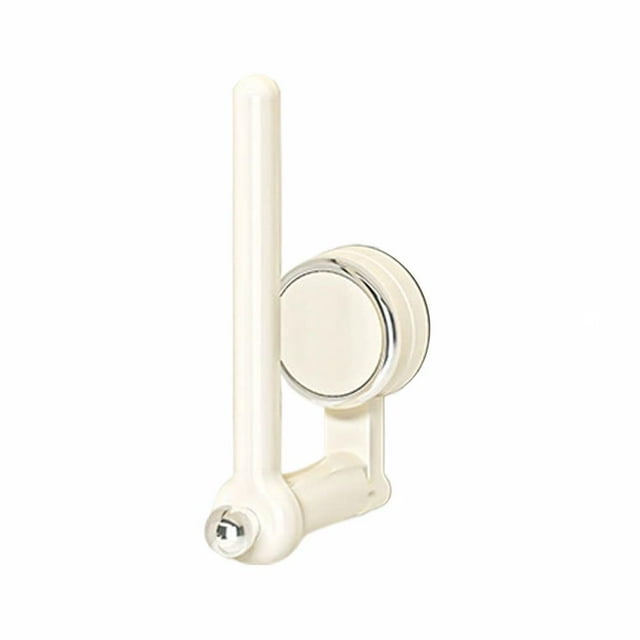 GXFCAI Multifunctional Sucker Hanging Rod, Multifunctional Adjustable Rod, Suction Cup Paper Towel Holder, No Drill Suction Cup Hanging Rod for Wall, for Kitchen Bathroom