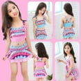 thumbnail image 4 of YunPes Girls Swimsuit for Teen Girl Tankini Swimsuits Bathing Suit Beach Bikini Swimwear with Skirt Bikini Set Girl, 4 of 4