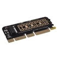 thumbnail image 4 of M.2 NVMe SSD To PCI-E X16 Converter Card NGFF M-Key M.2 PCIe PCI-Express X4/X8/X16 HDD Hard Drive Solid State Disk Adapter Card, 4 of 5