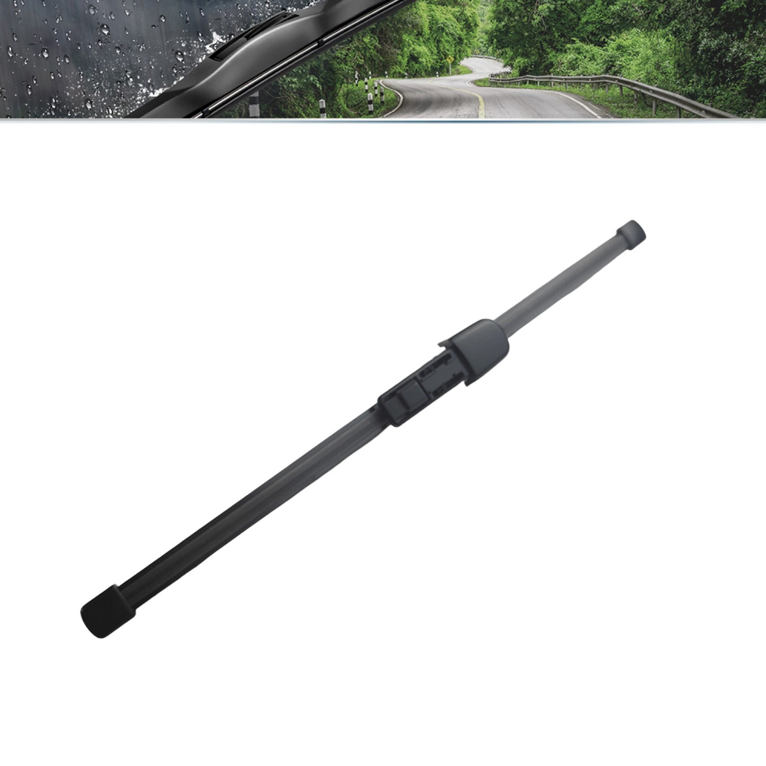 SOCOOL 3 wipers Fit For Volkswagen Golf 2010-2014, Front Rear Windshield Wiper Blades Replacement 24+19+PTB+11G (Set of 3),Y08W7A5W
