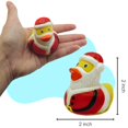 thumbnail image 5 of Calendario de Adviento navideño 2022 4E's Novelty con patos de goma para niños 24 días, 5 of 5