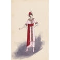 thumbnail image 3 of Will R. Barnes 13x18 Black Modern Framed Museum Art Print Titled - Woman's Costume (1914), 3 of 5