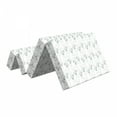 thumbnail image 2 of Leaf Foldable Mattress, Soft Tones Fall Foliage Art, 74.8" x 35.4", Grey White, by Ambesonne, 2 of 6