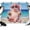 Pink, Red, Blue, variant on 7x5ft Photo Backdrop, Funny Tiger Summer Beach Soft Polyester Backdrop Curtains Photography Backdrops, Blue Sand Vacations Brushed Background for Photoshoots Studio Video Portrait Parties