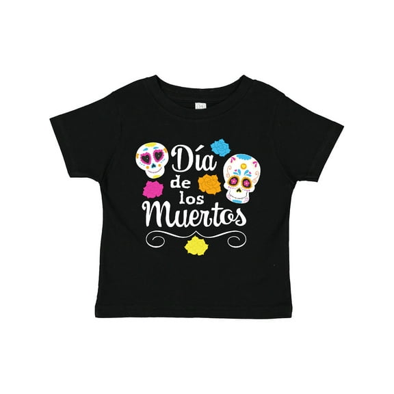 Inktastic DÃÂa De Los Muertos Sugar Skulls Boys or Girls Toddler T-Shirt
