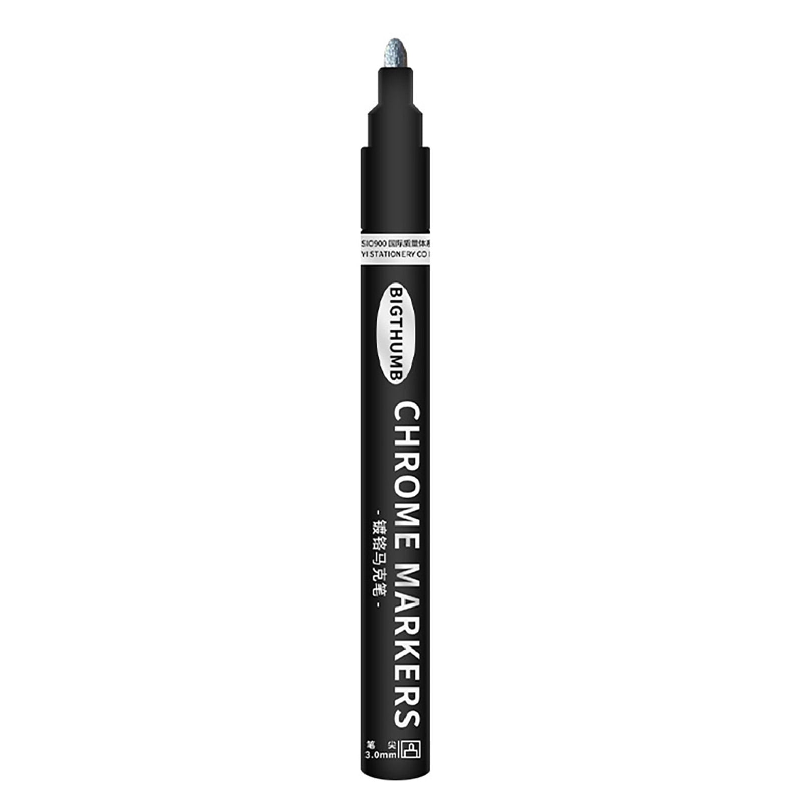RUSR Silver Mirror Marker Liquid Mirror Marker Gloss Oil based Paint