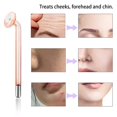 thumbnail image 3 of Piezas de repuesto para dispositivo de vello Facial portátil, electrodo de tubo de vidrio de Color naranja, morado y azul, cuidado Facial, 3 of 5