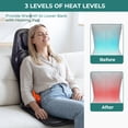 thumbnail image 5 of Car Back Massager for Chair Massager Pad with Heat,Car Seat Massager Gifts for Men/Dad, 5 of 10