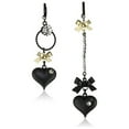 thumbnail image 3 of Surrme Heart/Bow Drop Earrings, 3 of 3
