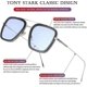 thumbnail image 3 of Sunglasses Vintage Square Metal Frame Glasses For Men And Women - Iron Man And Spiderman Sunglasses, 3 of 4