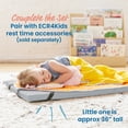 thumbnail image 5 of ECR4Kids SoftZone Rainbow Rest Rest Time Mat with Name Tag, Sleeping Pad, Contemporary, 5-Piece, 5 of 9
