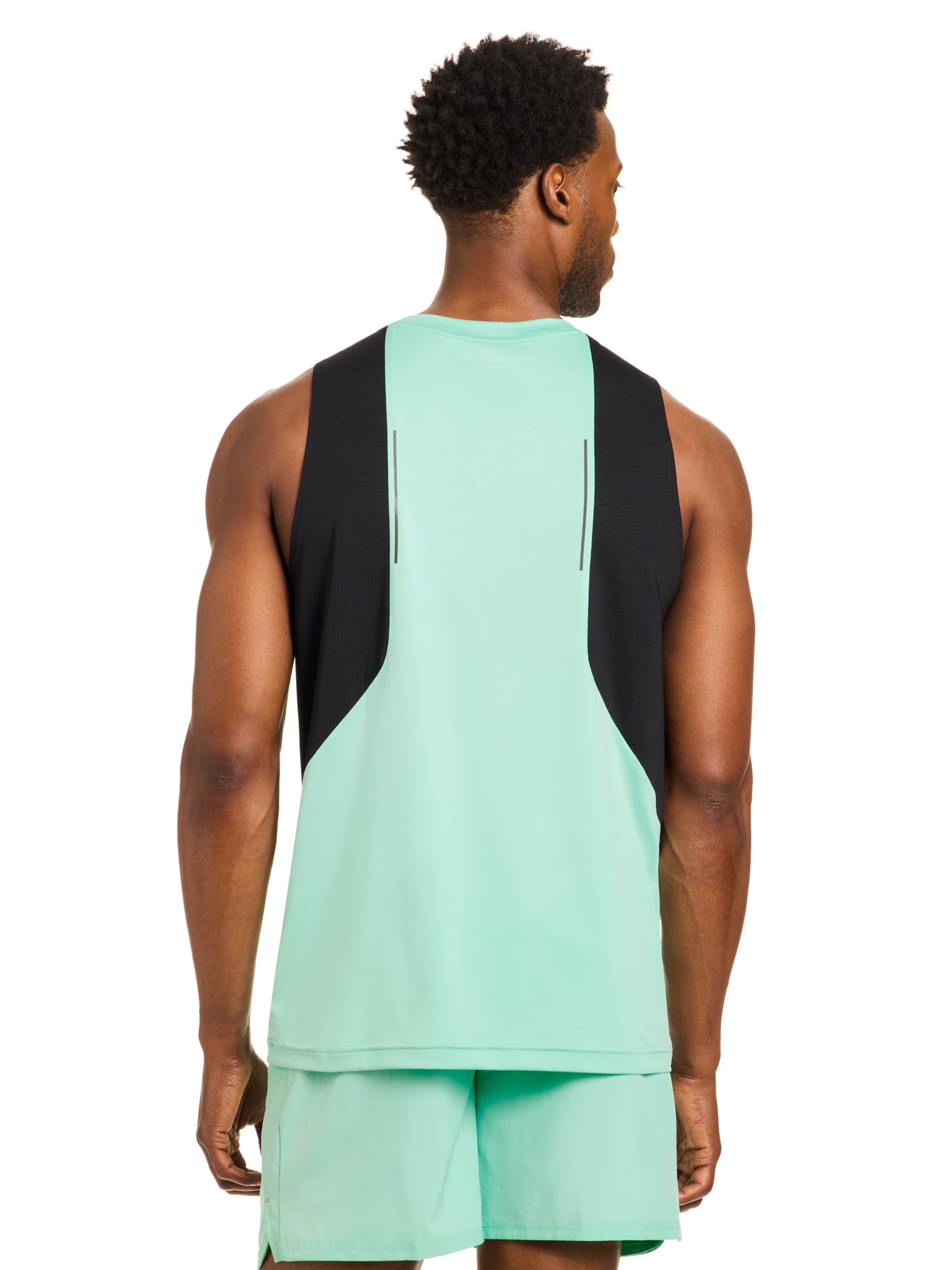 Reebok Men's and Big Men's Eclipse Colorblocked Tank Top, Size S-3XL