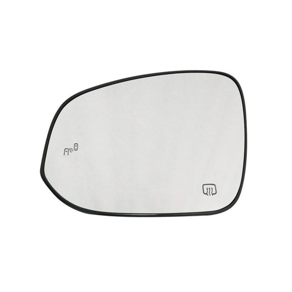 1× Left Side Mirror Glass Heated With Blind Spot For Toyota Highlander 2020-2024