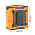 thumbnail image 4 of Ventilador de Cintura Recargable con Cinturón Portátil, 5000 MAh, para el Cuerpo, para el Cuello, Manos , Color Verde, 4 of 5