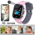 thumbnail image 2 of LingStar S1 SOS Call 1.54 inch Pink ABS Case with Pink and Black Silicone Band, 2 of 8