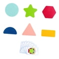 thumbnail image 3 of Bloque de rompecabezas geométrico de rompecabezas de rompecabezas de madera para niños Bloques de rompecabezas geométricos de forma de juego Combatido, 3 of 9