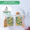 thumbnail image 4 of Yayeee Pot Holders Kitchen Heat Resistant with Pockets 7"x9.8" Cotton Oven Cooking Hot Pads, Whimsical Dinosaur Pattern, 4 of 7