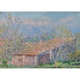 thumbnail image 3 of Claude Monet 14x11 Black Modern Framed Museum Art Print Titled - Gardener's House at Antibes (1888), 3 of 5