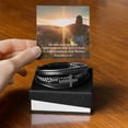 thumbnail image 2 of Righteousness and Honour Proverbs 21:21 Men's Stainless Steel & Vegan Leather Cross Bracelet - Vegan Leather with Stainless Steel, 2 of 14