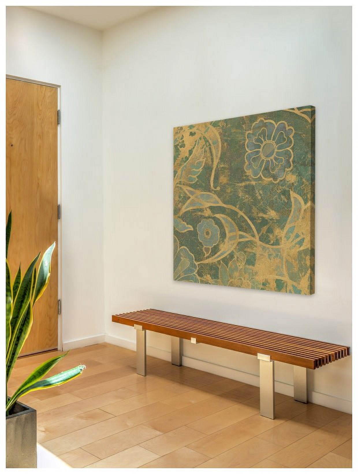 "Persian Tile I" Painting Print on Wrapped Canvas