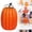 Yellow, variant on FXMLRLK 1 PCS 8 Inch Plastic Pumpkins for Decorating - Large Artificial Foam Pumpkins for Fall Decor, Halloween, Thanksgiving, Paintable for DIY Crafts & Centerpieces