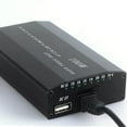 thumbnail image 4 of Adaptador de corriente CA universal de 5 V a 24 V, cargador ajustable para coche, hogar, USB 5 V, 100 W, 5 A, para portátil, con 34 conectores de CC., 4 of 6