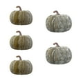 thumbnail image 2 of 5PCS/SET Artificial Pumpkins Halloween Decorations Simulation Foam Pumpkins for Halloween Haunted House Home Decorations, 2 of 8