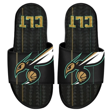 

ISlide Black Charlotte Hornets 2022/23 City Edition Gel Slide Sandals