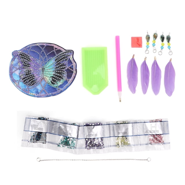 Dream Catchers, Simple Operation Rhinestone Painting Acrylic Material DIY Production For Household For Art Studio ANGGREK Rhinestone Painting Kits
