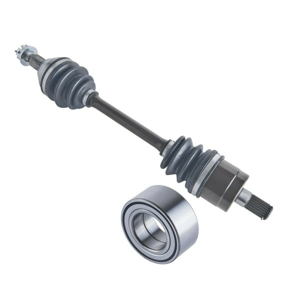 Honda Rancher Rear left cv axle & wheel bearing TRX 420 2009 2010 2011 2012 -14