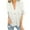 White, variant on Ltctricy Womens Knitted Cardigan Fall Open Front Short Sleeve Button Tops Baggy Lightweight V Neck Outerwear