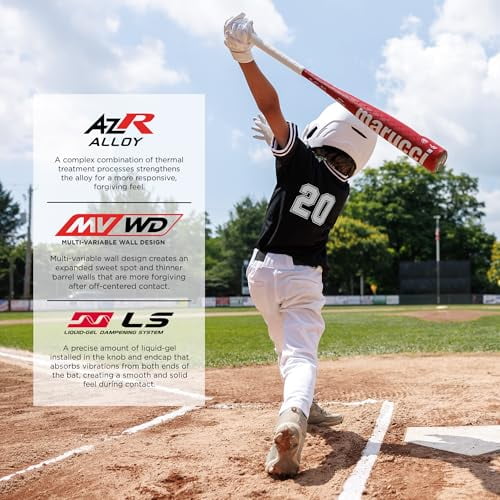 Marucci CATX2 Senior League Bat, 2 5/8" Barrel, -5, -8, -11 Drop, USA Baseball, Balanced