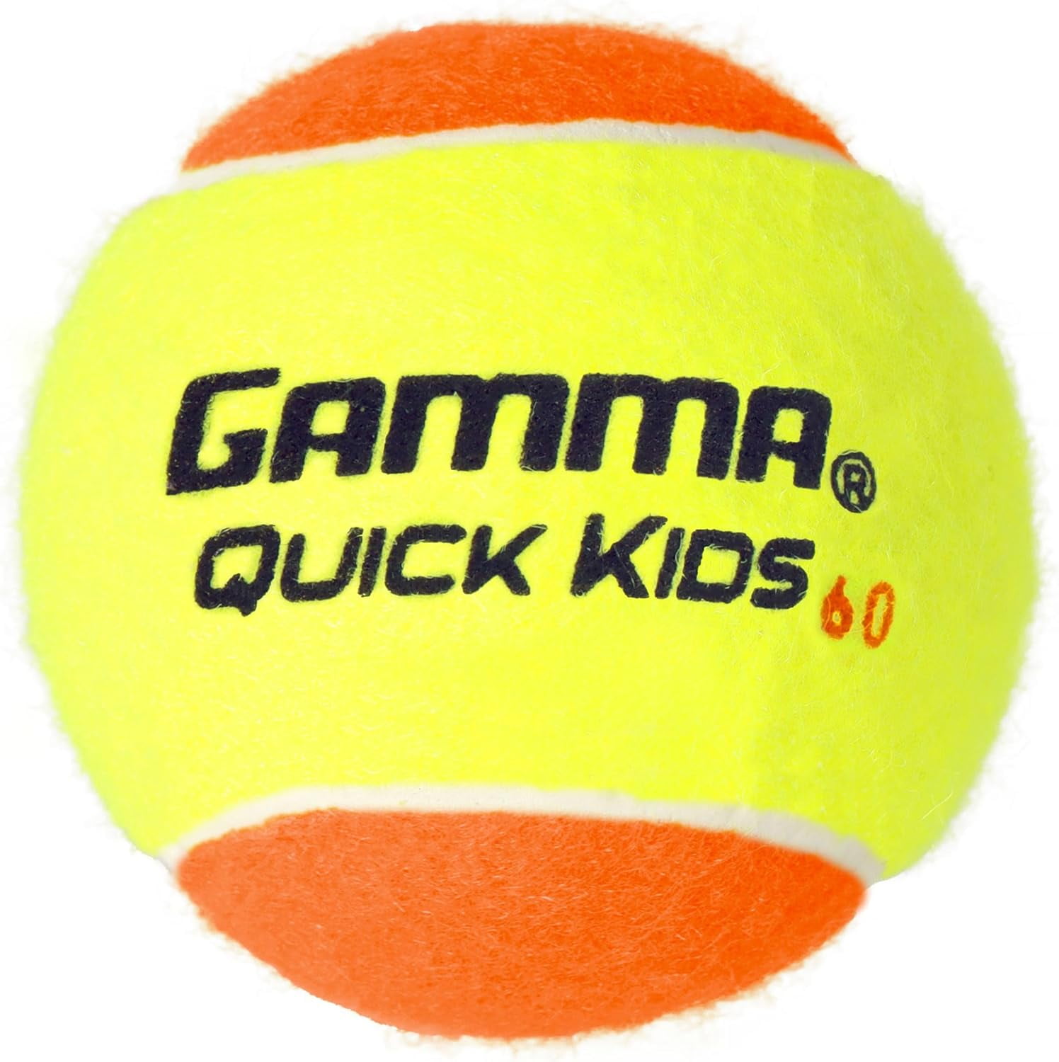 GAMMA Quick Kids 60 Training Tennis Balls for Kids & Beginners, Box of 48