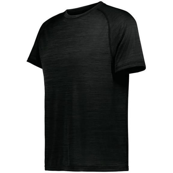 Holloway 222654.K94.S Youth All-Pro T-Shirt, Black Heather - Small