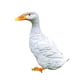 thumbnail image 2 of Duck Resin Garden Statue Super Cute Sculpture Outdoor Yard Decoration Pond Lawn Ornament, 2 of 2