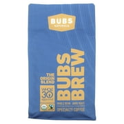 BUBS Naturals Bubs Brew, The Origin Blend, Whole Bean, Dark Roast, 12 oz (340 g)