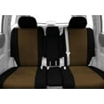 thumbnail image 2 of CalTrend Center 40/20/40 Split Bench SportsTex Seat Covers for 2016-2022 Toyota Sequoia - TY543-06GG Beige Insert with Black Trim, 2 of 3