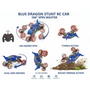 1:16 Scale Monster Truck with 2.4 GHz Controller, 360 Spin Stunt Toy for Kids