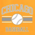 thumbnail image 6 of Wild Bobby City of Chicago CHI American Baseball Fantasy Fan Sports Men's T-Shirt, Gold, XX-Large, 6 of 6