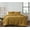 Mustard, variant on Brooklyn Loom Marshmallow Plush 100% Microfiber Polyester Mustard 2-Piece Twin Comforter Set, Solid Casual themed, Adult Bedding, OEKO-TEX Certified