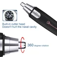 thumbnail image 4 of Er na Electric Nose Hair Trimmer Implement Shaver Clipper Men Women Ear Neck Eyebrow Trimmer Shaver Man Clean Trimer Razor Remover Kit, 4 of 28