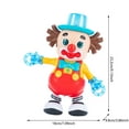 thumbnail image 3 of Interactive Dancing Clown Toy with Music LED Lights Educational Early Learning Sensory Toy for Kids Motion Movement, 3 of 7