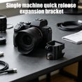 thumbnail image 2 of Single Body ABS Fast Install Camera Holder Bracket with Release Clip Structure, Compact Accessory Supporting Routine Setup Handling Stable Position Changes, 2 of 8