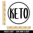 thumbnail image 2 of Keto Food Diet Rubber Stamp for Scrapbooking Crafting Stamping - Large 1-1/4 Inch, 2 of 7