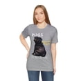thumbnail image 5 of PUGS Make me happy You. Not so much-Funny Dog Unisex Short Sleeve Tee, 5 of 6