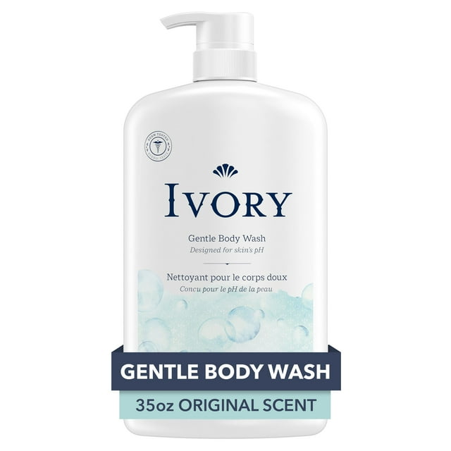 Ivory Mild & Gentle Body Wash, Original Scent