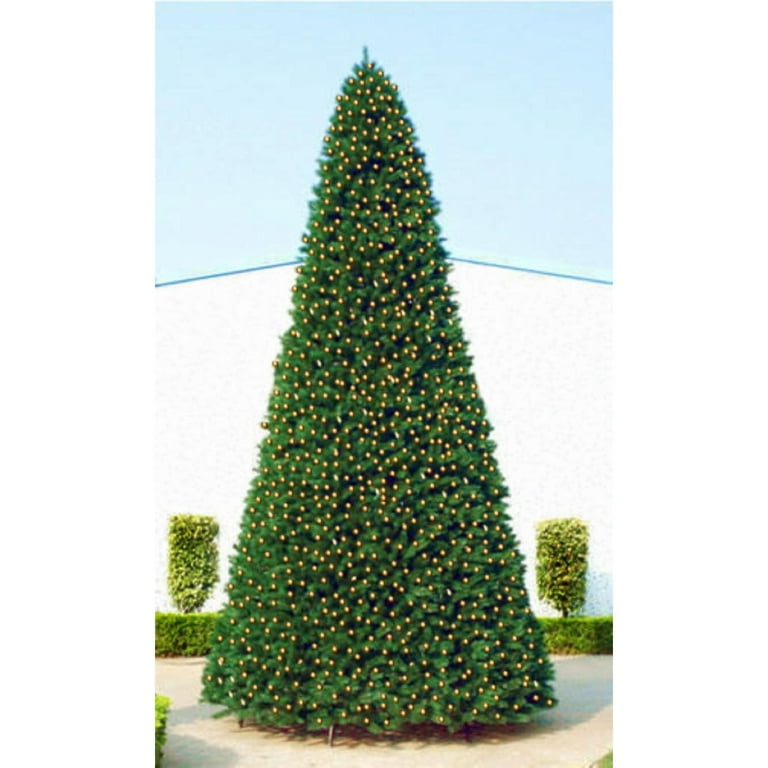 Northlight 15ft Pre-Lit Green Pine Christmas Tree - Walmart.com